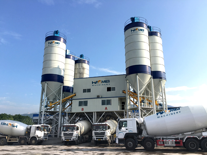 HZS180 Concrete Batching Plants