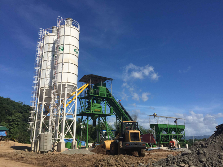 HZS60 Concrete Batching Plants