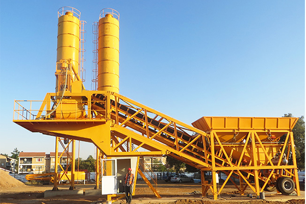 mobile concrete batching plant for sale