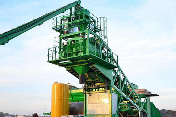 mobile concrete batching plant ready mixed