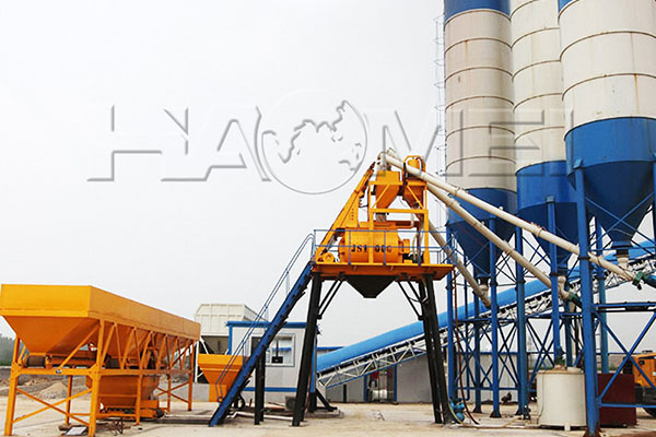 120cbm concrete batching plant