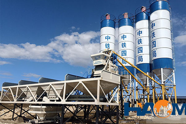 concrete batching plant cement silo