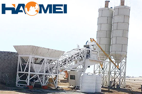 mobile concrete batching plant