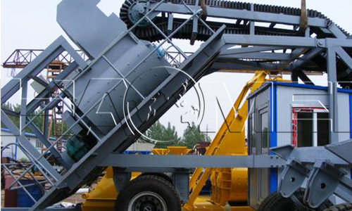 mobile concrete batching plant